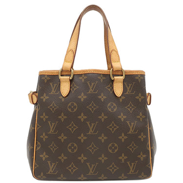 ルイヴィトン LOUIS VUITTON バティニョール M51156 モノグラム モノグラムキャンバス ハンドバッグ ゴールド金具 茶