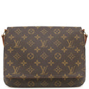 ルイヴィトン LOUIS VUITTON ミュゼット タンゴ M51257 モノグラム モノグラムキャンバス ショルダーバッグ ゴールド金具 茶
