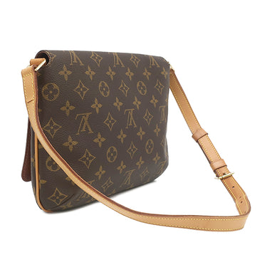 ルイヴィトン LOUIS VUITTON ミュゼット タンゴ M51257 モノグラム モノグラムキャンバス ショルダーバッグ ゴールド金具 茶