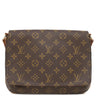 ルイヴィトン LOUIS VUITTON ミュゼット タンゴ M51257 モノグラム モノグラムキャンバス ショルダーバッグ ゴールド金具 茶