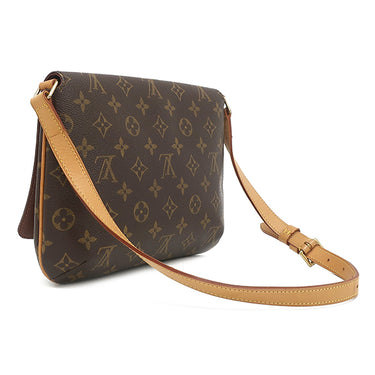 ルイヴィトン LOUIS VUITTON ミュゼット タンゴ M51257 モノグラム モノグラムキャンバス ショルダーバッグ ゴールド金具 茶