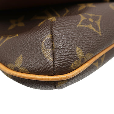 ルイヴィトン LOUIS VUITTON ミュゼット タンゴ M51257 モノグラム モノグラムキャンバス ショルダーバッグ ゴールド金具 茶