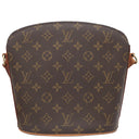 ルイヴィトン LOUIS VUITTON ドルーオ M51290 モノグラム モノグラムキャンバス ショルダーバッグ ゴールド金具 茶 斜め掛け