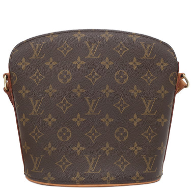 ルイヴィトン LOUIS VUITTON ドルーオ M51290 モノグラム モノグラムキャンバス ショルダーバッグ ゴールド金具 茶 斜め掛け