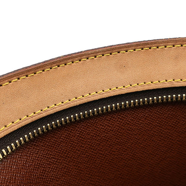 ルイヴィトン LOUIS VUITTON ドルーオ M51290 モノグラム モノグラムキャンバス ショルダーバッグ ゴールド金具 茶 斜め掛け
