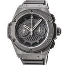 腕時計 ウブロ HUBLOT キングパワー フドロワイヤント オールブラック 715.CI.1110.RX 自動巻き メンズ OH済 クロノグラフ 限定