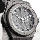 腕時計 ウブロ HUBLOT キングパワー フドロワイヤント オールブラック 715.CI.1110.RX 自動巻き メンズ OH済 クロノグラフ 限定