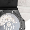 腕時計 ウブロ HUBLOT キングパワー フドロワイヤント オールブラック 715.CI.1110.RX 自動巻き メンズ OH済 クロノグラフ 限定