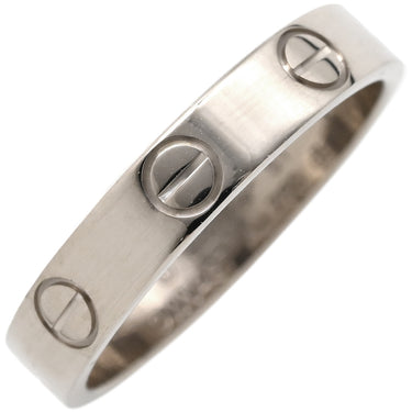 カルティエ Cartier ミニラブリング B4085151 ホワイトゴールド K18WG #51(JP11) リング 指輪 LOVE Ring 750 11号