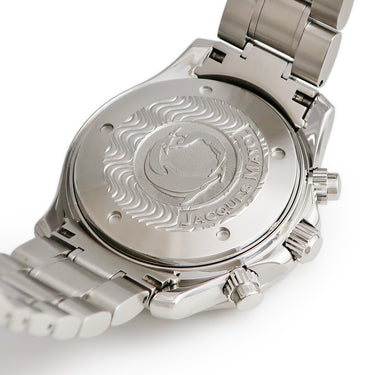 腕時計 オメガ OMEGA シーマスター アプネアマイヨール 2595.50 自動巻き メンズ ブラック レッド 黒 赤 ジャックマイヨール