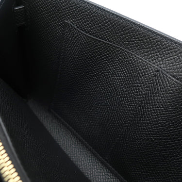 エルメス HERMES ケリーウォレット ロング トゥーゴー ブラック ヴォーエプソン 長財布 ゴールド金具 黒 ショルダー