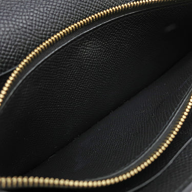 エルメス HERMES ケリーウォレット ロング トゥーゴー ブラック ヴォーエプソン 長財布 ゴールド金具 黒 ショルダー