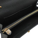 エルメス HERMES ケリーウォレット ロング トゥーゴー ブラック ヴォーエプソン 長財布 ゴールド金具 黒 ショルダー