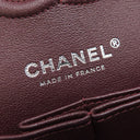 シャネル CHANEL マトラッセ 23 Wチェーン ブラック キャビアスキン ショルダーバッグ シルバー金具 黒 ダブルフラップ ダブルチェーン