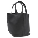 エルメス HERMES ピコタンロックGM ブラック トリヨンクレマンス ハンドバッグ シルバー金具 黒