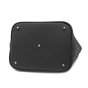 エルメス HERMES ピコタンロックGM ブラック トリヨンクレマンス ハンドバッグ シルバー金具 黒