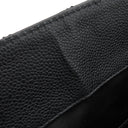 シャネル CHANEL GST トートバッグ A50995 ブラック キャビアスキン トートバッグ シルバー金具 黒 マトラッセ チェーンショルダー ココマーク