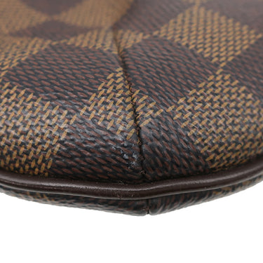 ルイヴィトン LOUIS VUITTON ブルームズベリ PM N42251 ダミエエベヌ ダミエキャンバス ショルダーバッグ ゴールド金具 茶