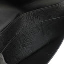 エルメス HERMES ドゴンデュオ ドゴンGM ブラック トゴ 長財布 シルバー金具 黒