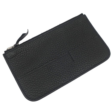 エルメス HERMES ドゴンデュオ ドゴンGM ブラック トゴ 長財布 シルバー金具 黒