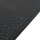 エルメス HERMES ドゴンデュオ ドゴンGM ブラック トゴ 長財布 シルバー金具 黒