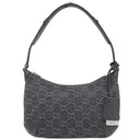 グッチ GUCCI ホースビット スリム スモール 774719 ブラック GGデニム ハンドバッグ シルバー金具 黒 肩掛け