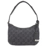 グッチ GUCCI ホースビット スリム スモール 774719 ブラック GGデニム ハンドバッグ シルバー金具 黒 肩掛け