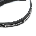 グッチ GUCCI ホースビット スリム スモール 774719 ブラック GGデニム ハンドバッグ シルバー金具 黒 肩掛け