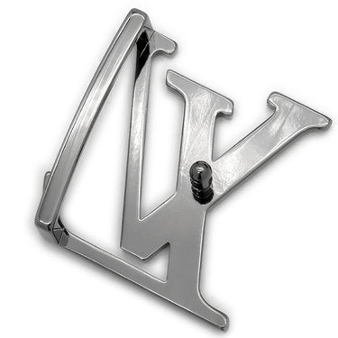 ルイヴィトン LOUIS VUITTON ベルト LV イニシャル 40MM リバーシブル 110/44 M9043 モノグラムエクリプス モノグラムエクリプス ベルト ガンメタル金具 黒