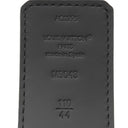 ルイヴィトン LOUIS VUITTON ベルト LV イニシャル 40MM リバーシブル 110/44 M9043 モノグラムエクリプス モノグラムエクリプス ベルト ガンメタル金具 黒