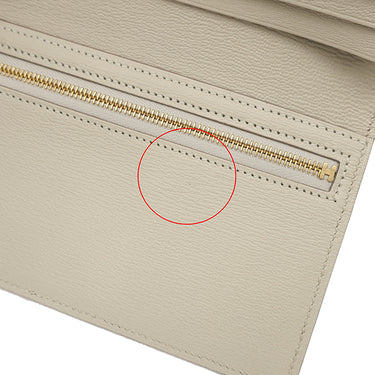 エルメス HERMES ベアンスフレ べトン アリゲーターマット 長財布 ゴールド金具 新品 未使用 クロコ 二つ折り財布