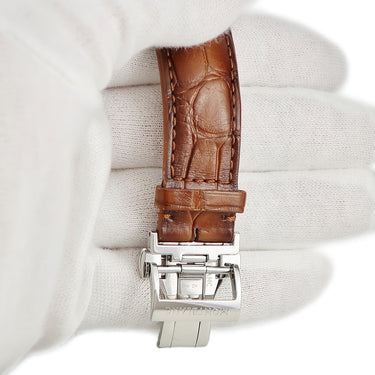 腕時計 モンブラン Montblanc ヘリテイジ クロノメトリー 128671 自動巻き メンズ クロノグラフ スモールセコンド ブラウン