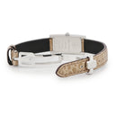 腕時計 ハリーウィンストン Harry Winston アヴェニューC ミニ 332LQWL.W/D3.1 クオーツ レディース K18WG無垢 純正ダイヤ 角型 シルバー