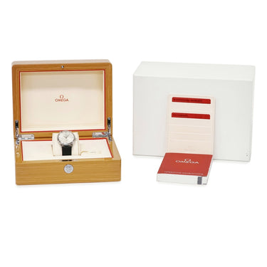 腕時計 オメガ OMEGA デ ヴィル プレステージ パワーリザーブ CO-AXIAL クロノメーター 424.13.40.21.02.001 自動巻き メンズ