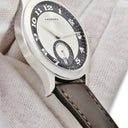 腕時計 ショパール CHOPARD L.U.C. クアトロ マーク2 161905-1001 自動巻き メンズ K18WG無垢 デイト スモールセコンド ギョウシェ