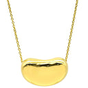 ティファニー Tiffany & Co ビーン デザイン ペンダント イエローゴールド K18YG ネックレス 750YG 18金 エルサペレッティ