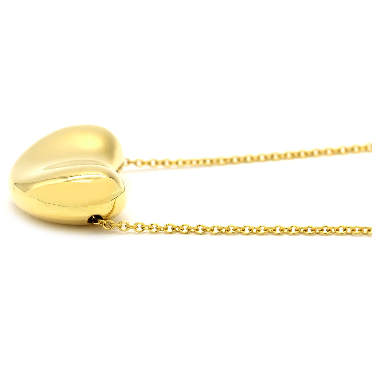 ティファニー Tiffany & Co ビーン デザイン ペンダント イエロー