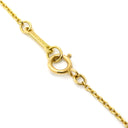 ティファニー Tiffany & Co ビーン デザイン ペンダント イエローゴールド K18YG ネックレス 750YG 18金 エルサペレッティ