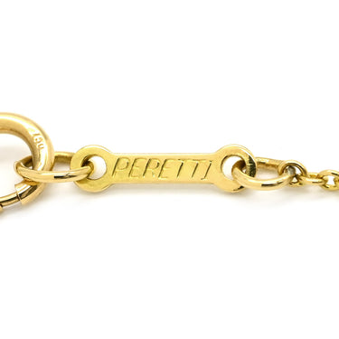 ティファニー Tiffany & Co ビーン デザイン ペンダント イエローゴールド K18YG ネックレス 750YG 18金 エルサペレッティ