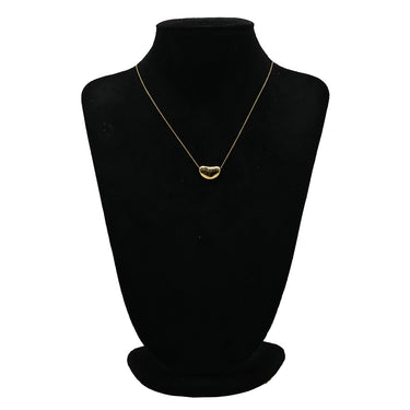 ティファニー Tiffany & Co ビーン デザイン ペンダント イエローゴールド K18YG ネックレス 750YG 18金 エルサペレッティ