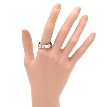 カルティエ Cartier ラブリング プラチナシルバー Pt950 #63 リング 指輪 プラチナ 22号