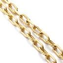 ティファニー Tiffany & Co チェーンネックレス イエローゴールド K14YG ネックレス ツイストチェーン 585YG