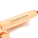 ティファニー Tiffany & Co ハードウェア エクストララージリンク ピンクゴールド K18PG ピアス T&Co. Au750 18K 18金 ドロップピアス ボールリング