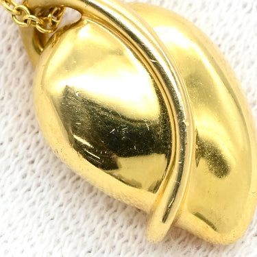 ティファニー Tiffany & Co リーフ イエローゴールド K18YG ネックレス エルサ・ペレッティ 750 18K イエローゴールド T&Co.