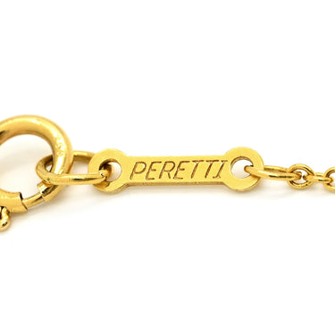 ティファニー Tiffany & Co リーフ イエローゴールド K18YG ネックレス エルサ・ペレッティ 750 18K イエローゴールド T&Co.