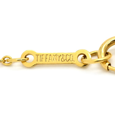 ティファニー Tiffany & Co リーフ イエローゴールド K18YG ネックレス エルサ・ペレッティ 750 18K イエローゴールド T&Co.