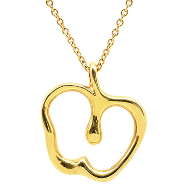 ティファニー Tiffany & Co アップル イエローゴールド K18YG ネックレス エルサペレッティ Au750 YG