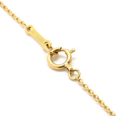 ティファニー Tiffany & Co アップル イエローゴールド K18YG ネックレス エルサペレッティ Au750 YG