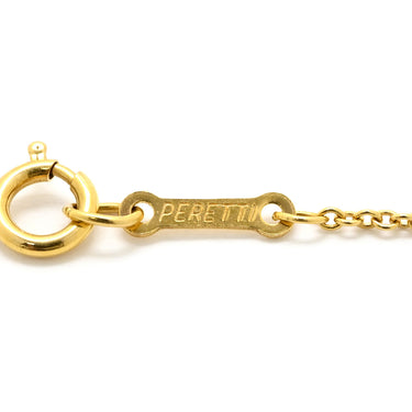 ティファニー Tiffany & Co アップル イエローゴールド K18YG ネックレス エルサペレッティ Au750 YG