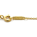 ティファニー Tiffany & Co ミニクロス ダイヤ ペンダント イエローゴールド K18YG ダイヤモンド ネックレス T&Co. Au750 18K 18金 11P 11石 十字架 スモールクロス ロザリオ